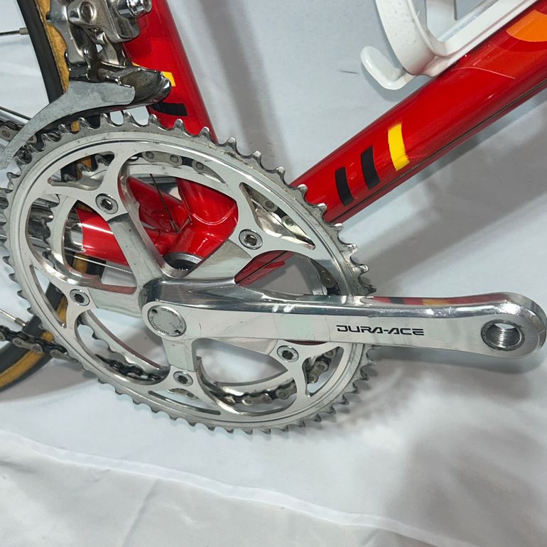 Used Pinarello Tommasini Diamante Vintage Columbus Dura-ace 1989 Road & Gravel, Red — image 13 of 24