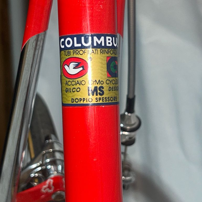 Used Pinarello Tommasini Diamante Vintage Columbus Dura-ace 1989 Road & Gravel, Red — image 12 of 24