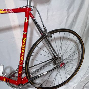 Used Pinarello Tommasini Diamante Vintage Columbus Dura-ace 1989 Road & Gravel, Red — image 23 of 24