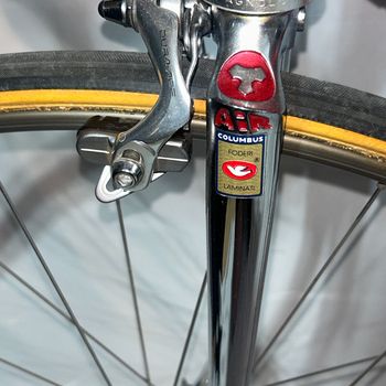 Used Pinarello Tommasini Diamante Vintage Columbus Dura-ace 1989 Road & Gravel, Red — image 18 of 24