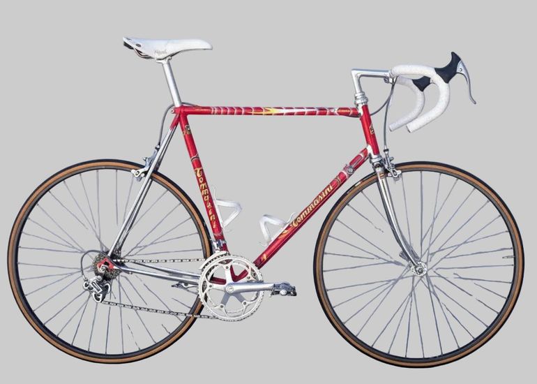 Used Pinarello Tommasini Diamante Vintage Columbus Dura-ace 1989 Road & Gravel, Red — image 1 of 24