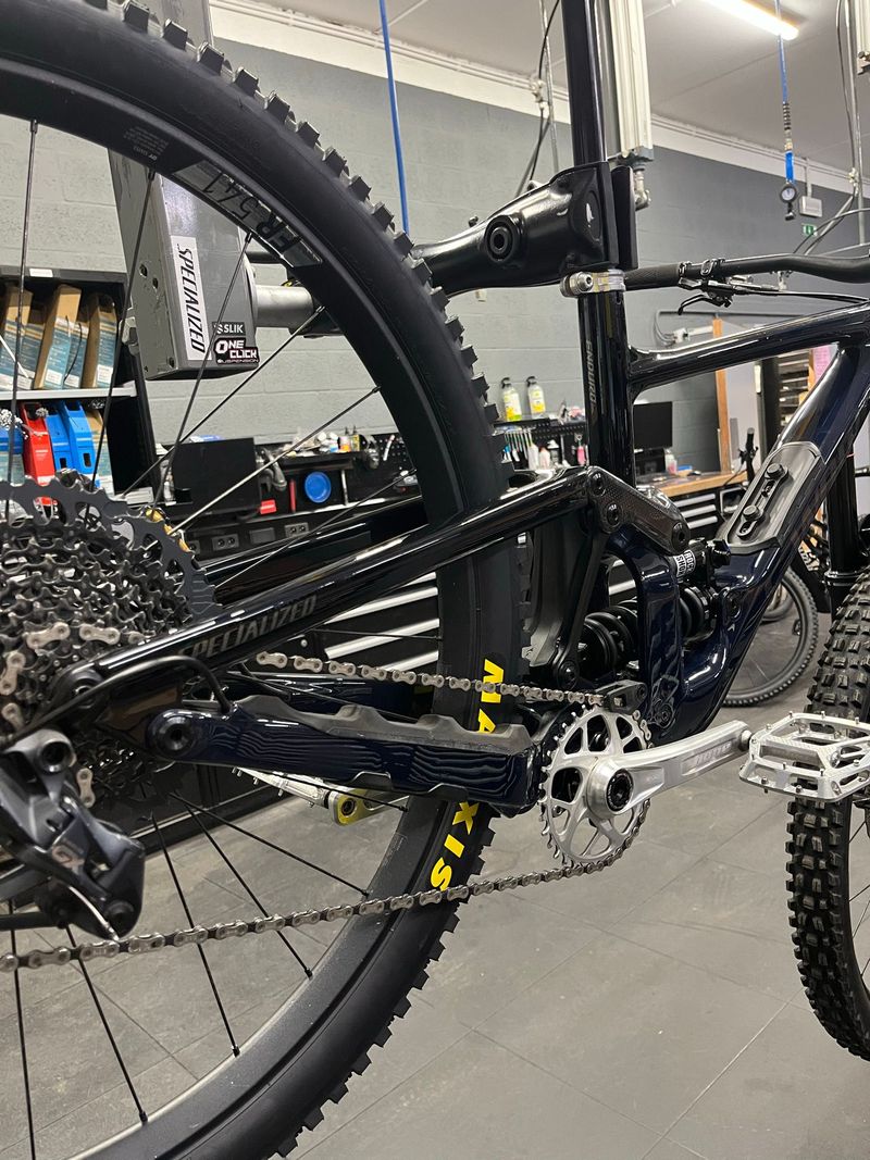 Used Specialized S-Works Enduro Frameset 2024 Frameset 2024 Mountainbike, Blue, 29 — image 4 of 10