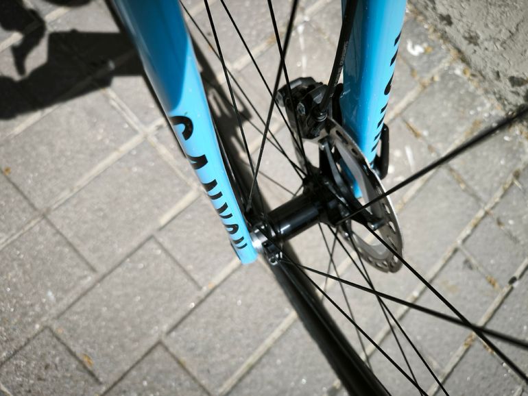 Used Canyon Inflite CF SL 7 2022 2022 Road & Gravel, Blue — image 8 of 8