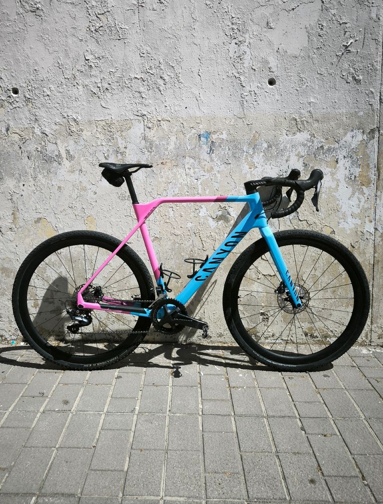 Used Canyon Inflite CF SL 7 2022 2022 Road & Gravel, Blue — image 1 of 8
