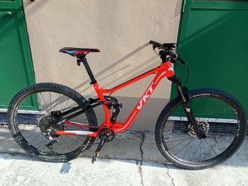 Used Montana MONTANA VKT VENER TG. M, ( Cambio, Comandi E Freno Shimano), Ammortizzatore:Rock Shox DLX SEL+, Forcella Rock Shox Judy S TK 130mm 2021 Mountainbike, Rosso — image 2 of 13