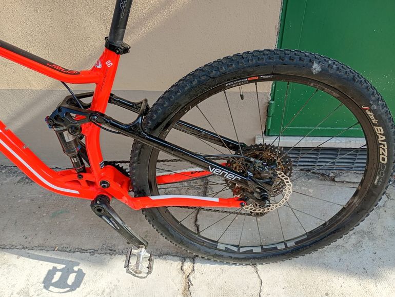 Used Montana MONTANA VKT VENER TG. M, ( Cambio, Comandi E Freno Shimano), Ammortizzatore:Rock Shox DLX SEL+, Forcella Rock Shox Judy S TK 130mm 2021 Mountainbike, Rosso — image 6 of 13