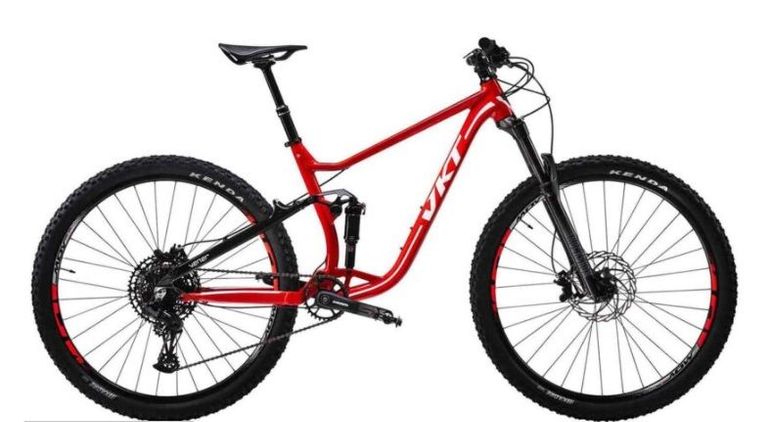 Used Montana MONTANA VKT VENER TG. M, ( Cambio, Comandi E Freno Shimano), Ammortizzatore:Rock Shox DLX SEL+, Forcella Rock Shox Judy S TK 130mm 2021 Mountainbike, Rosso — image 9 of 13