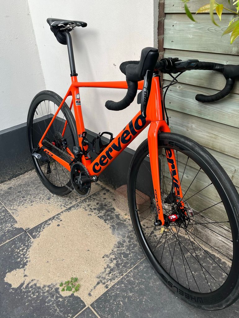 Used Cervélo R3 SRAM Force eTap AXS 2020 Road & Gravel, Arancione — image 2 of 14