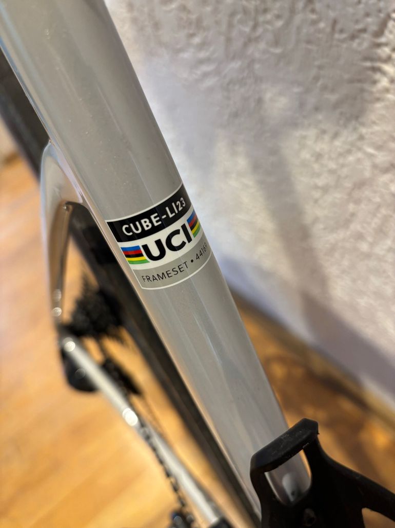 Used CUBE LITENING AIR C:68X, PRO 2025 2025 Road & Gravel, Light Gray — image 8 of 19