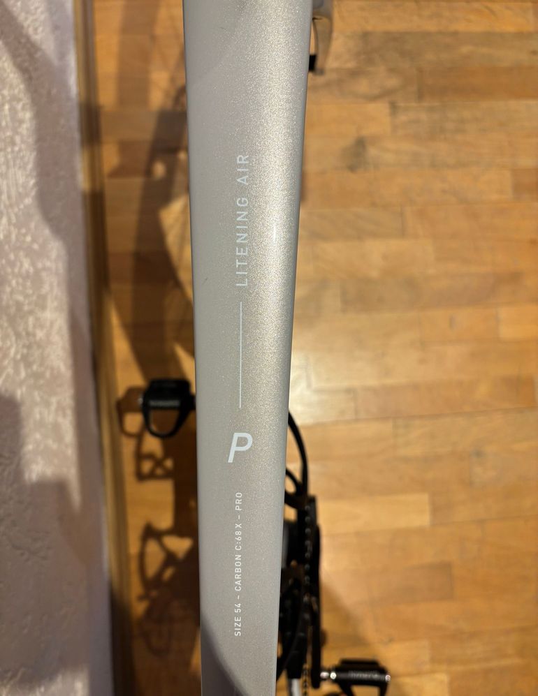 Used CUBE LITENING AIR C:68X, PRO 2025 2025 Road & Gravel, Light Gray — image 10 of 19