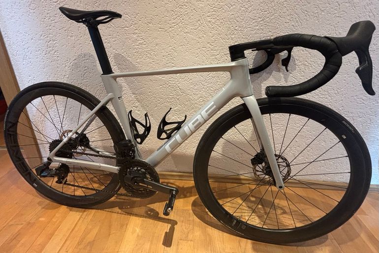 Used CUBE LITENING AIR C:68X, PRO 2025 2025 Road & Gravel, Light Gray — image 1 of 19