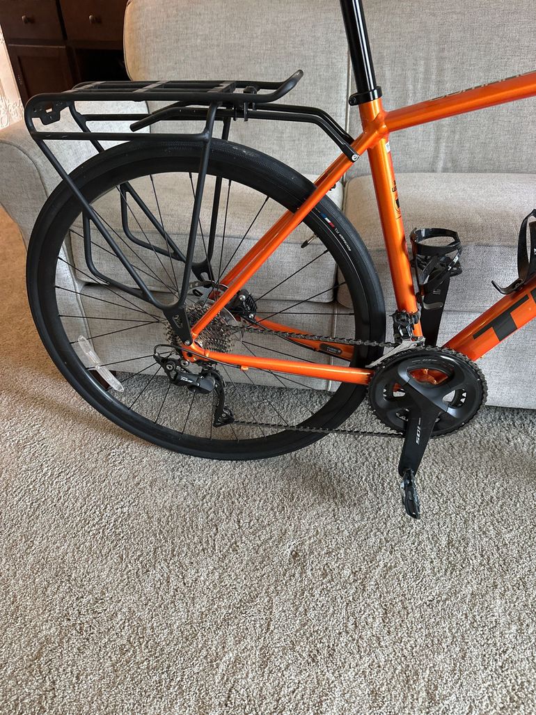 Used Trek Domane Shimano 105 2022 Road & Gravel, Orange — image 3 of 3