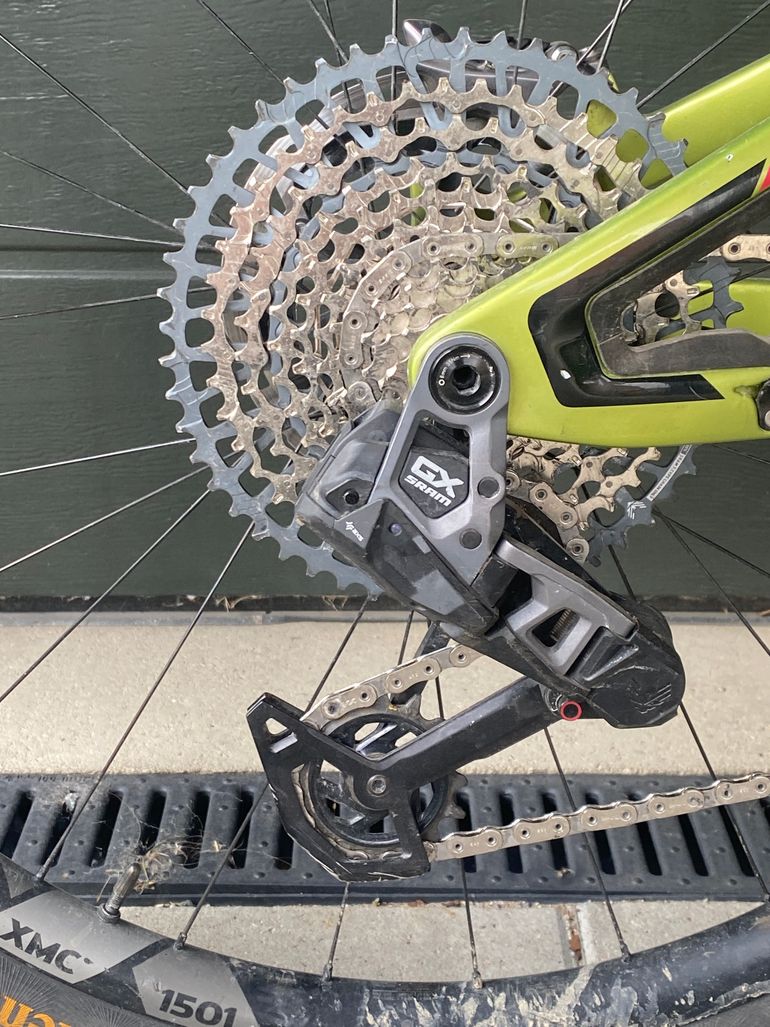 Used Pivot Switchblade Sram Eagle Transmission GX 2023 Mountainbike, Verde — image 3 of 7