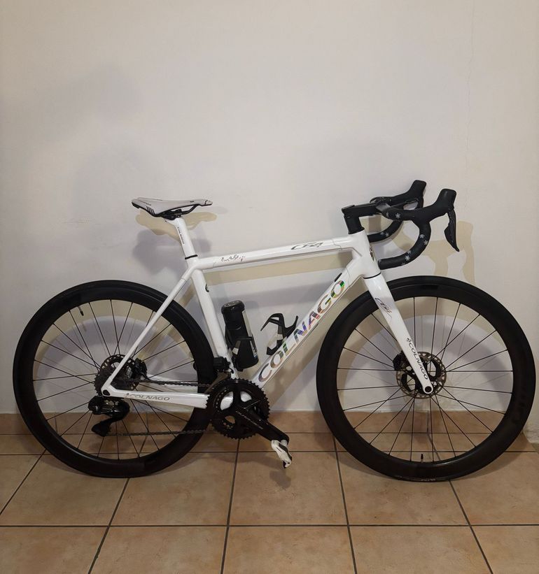 Used Colnago C64 Disc Kaizen Pro Bike 2022 2022 Road & Gravel, White — image 1 of 10