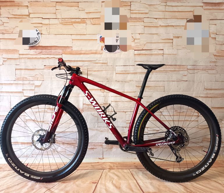 Used Specialized S-Works Epic Hardtail 2021 2021 Mountainbike, Rosso — image 1 of 10