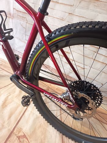 Used Specialized S-Works Epic Hardtail 2021 2021 Mountainbike, Rosso — image 9 of 10