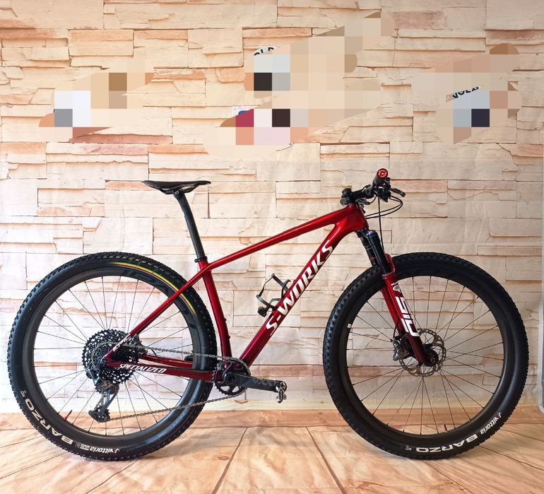 Used Specialized S-Works Epic Hardtail 2021 2021 Mountainbike, Rosso — image 2 of 10