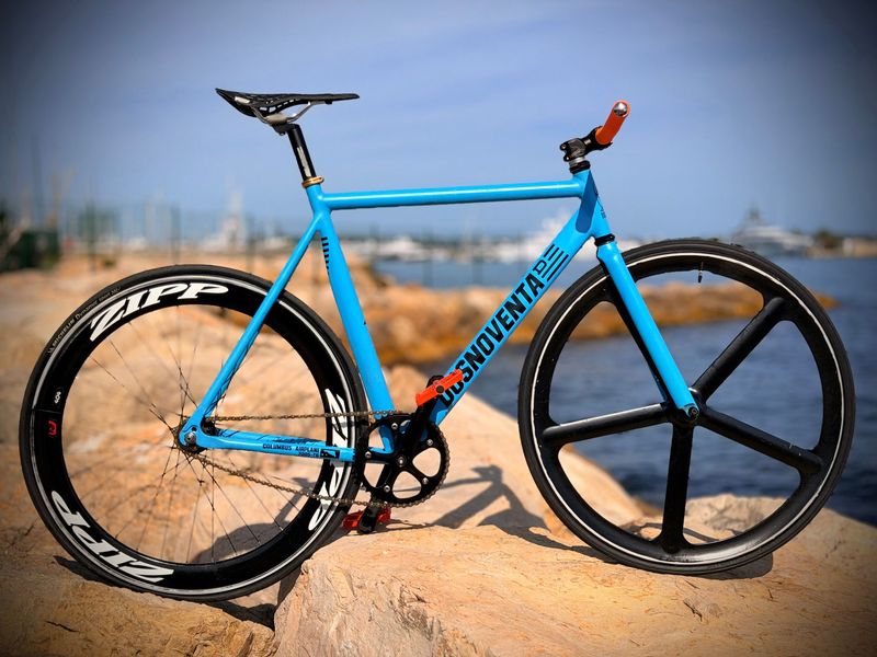 Used Dosnoventa Detroit Single Speed / Fixed Gear 2018 Road & Gravel, Blue — image 7 of 8