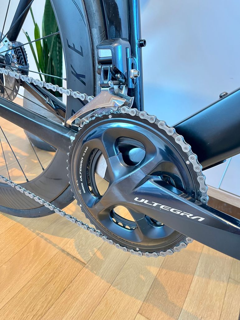 Used Canyon Aeroad CF SLX Disc 8.0 Di2 2018 2018 Road & Gravel, Schwarz — image 7 of 12