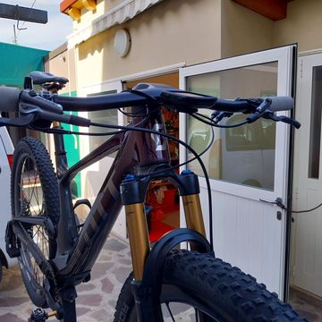 Gebrauchtes Scott Spark RC SL TR 2024 2024 Mountainbike, Schwarz — Bild 4 von 9