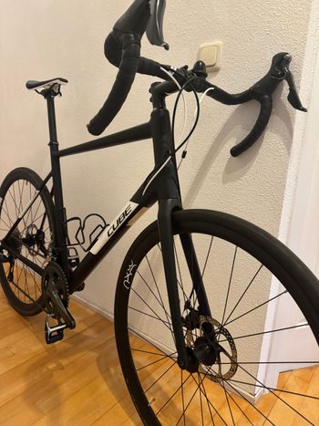 Used CUBE Attain Shimano Tiagra 2021 Road & Gravel, Nero — image 4 of 10