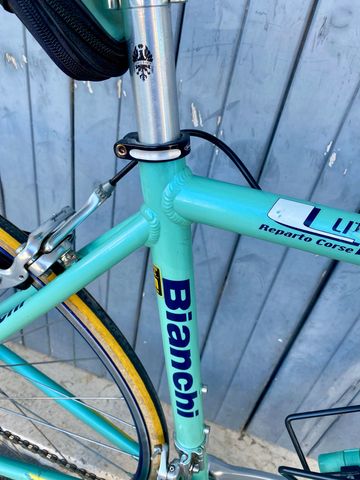 Used Bianchi Custom Campagnolo Veloce 2000 Road & Gravel, Blue — image 11 of 13