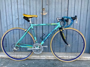 Used Bianchi Custom Campagnolo Veloce 2000 Road & Gravel, Blue — image 2 of 13