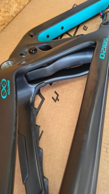 Used Yeti SB120 Frameset 2024 Mountainbike, Schwarz — image 8 of 13