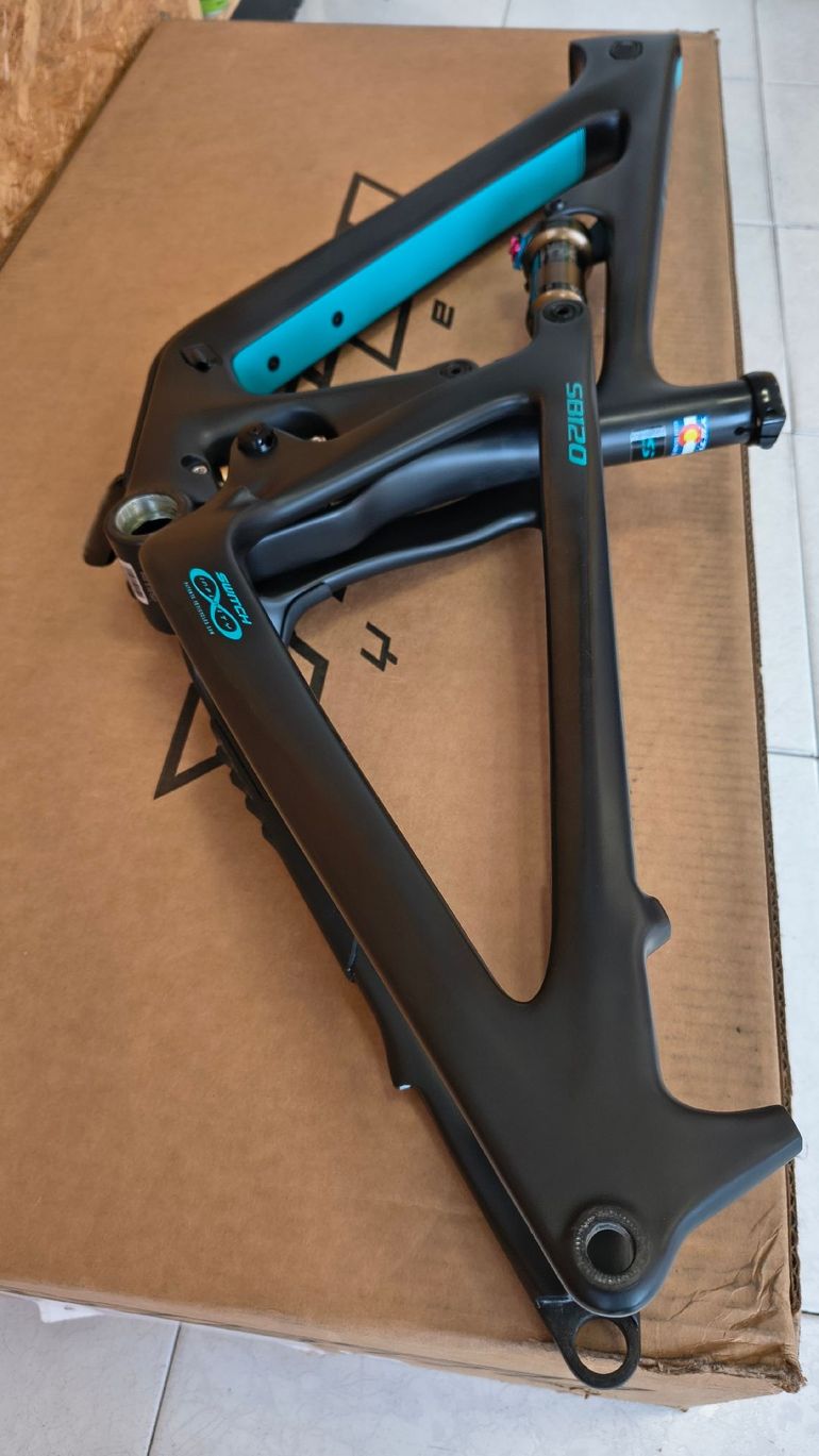 Used Yeti SB120 Frameset 2024 Mountainbike, Schwarz — image 11 of 13