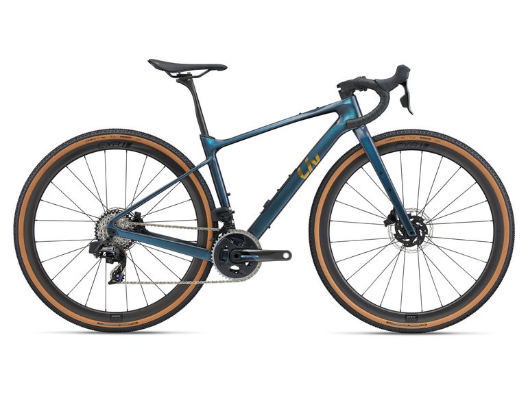 Used Liv Devote Advanced Pro 2025 Frameset 2025 Road & Gravel, Blau — image 1 of 3
