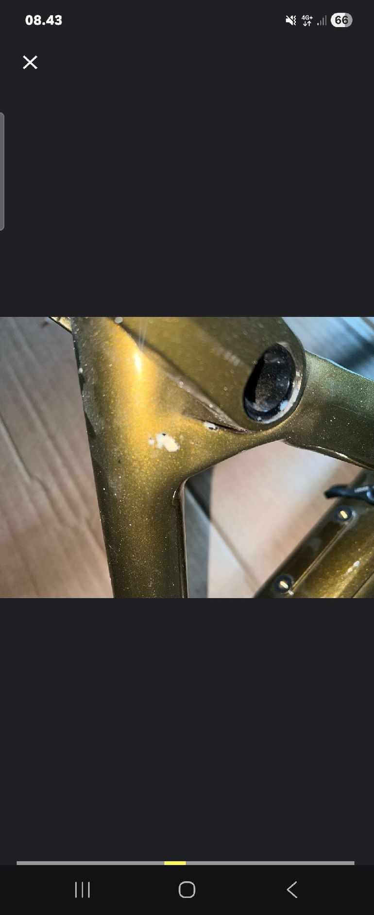 Used Obera Obera Custom Frameset 2025 Mountainbike, Orange — image 4 of 7