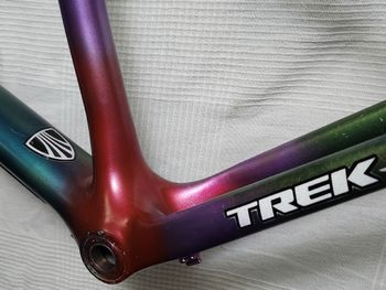 Used Trek Supercaliber Frameset 2020 Mountainbike, Orange — image 3 of 4
