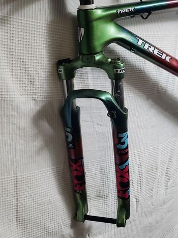 Used Trek Supercaliber Frameset 2020 Mountainbike, Orange — image 4 of 4