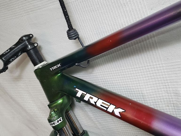 Used Trek Supercaliber Frameset 2020 Mountainbike, Orange — image 2 of 4