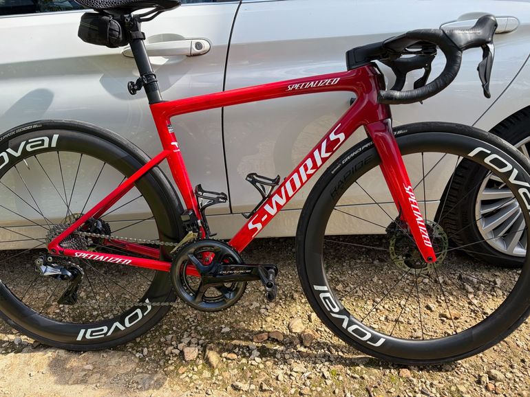 Used Specialized S-Works Tarmac SL8 - Shimano Dura-Ace Di2 2024 2024 Road & Gravel, Red — image 1 of 5