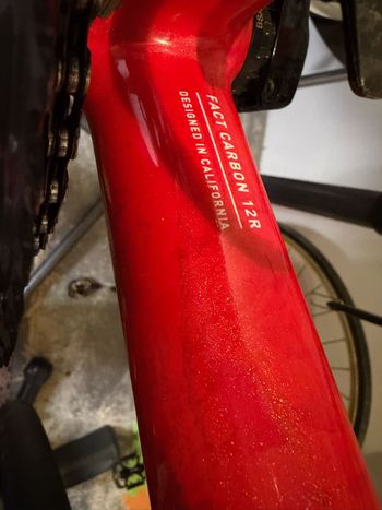 Used Specialized S-Works Tarmac SL8 - Shimano Dura-Ace Di2 2024 2024 Road & Gravel, Red — image 4 of 5