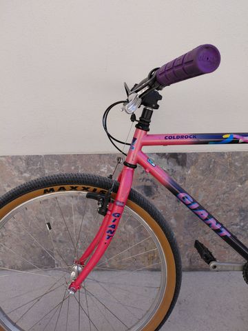 Gebrauchtes Giant Coldrock 1991 1991 Mountainbike, Violett — Bild 4 von 10