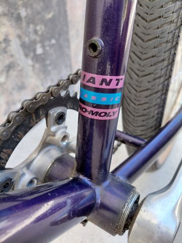 Gebrauchtes Giant Coldrock 1991 1991 Mountainbike, Violett — Bild 3 von 10