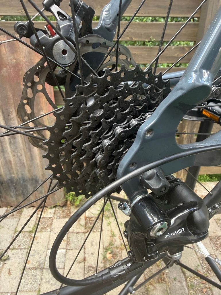 Used Van rysel Women's Cycle Touring Road Bike RC120 2023 2023 Road & Gravel — image 12 of 13