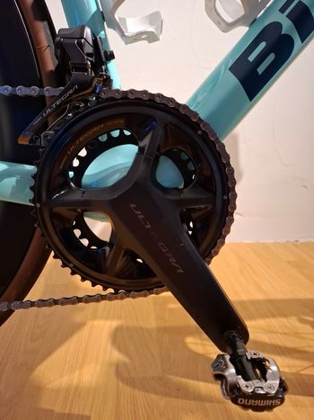 Used Bianchi Infinito ULTEGRA DI2 2025 2025 Road & Gravel, Blue — image 12 of 14