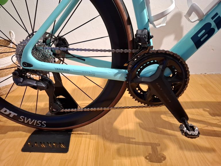 Used Bianchi Infinito ULTEGRA DI2 2025 2025 Road & Gravel, Blue — image 3 of 14