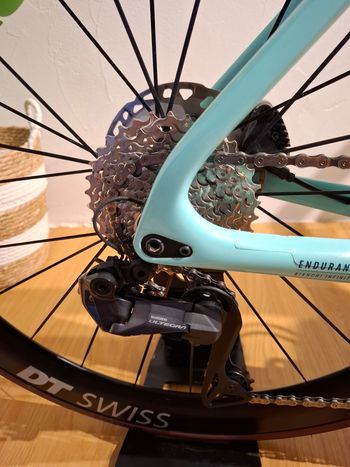 Used Bianchi Infinito ULTEGRA DI2 2025 2025 Road & Gravel, Blue — image 4 of 14
