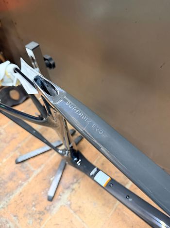 Used Cannondale Supersix Frameset 2026 Road & Gravel, Black — image 10 of 13