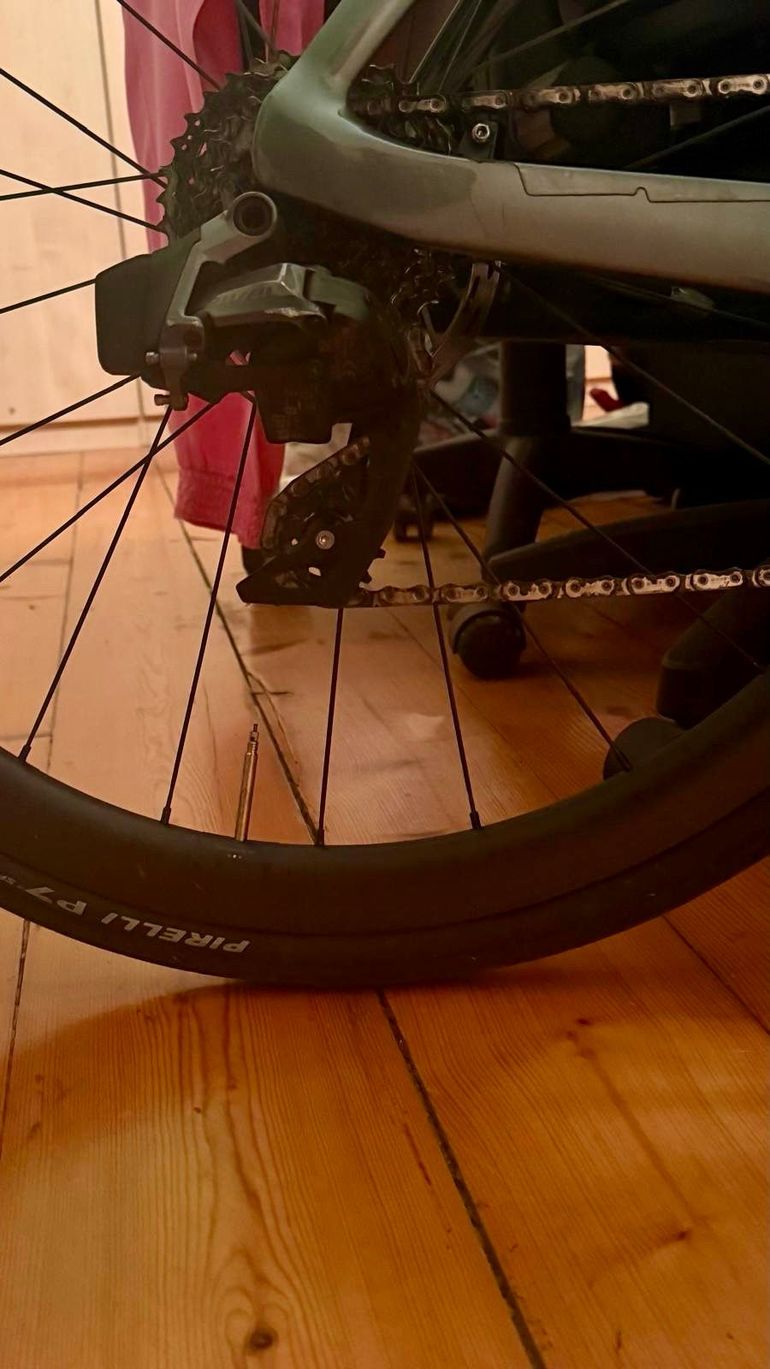 Used Bianchi oltre comp Bianchi oltre comp Custom SRAM Rival eTap AXS 2024 Road & Gravel, Light Gray — image 6 of 6