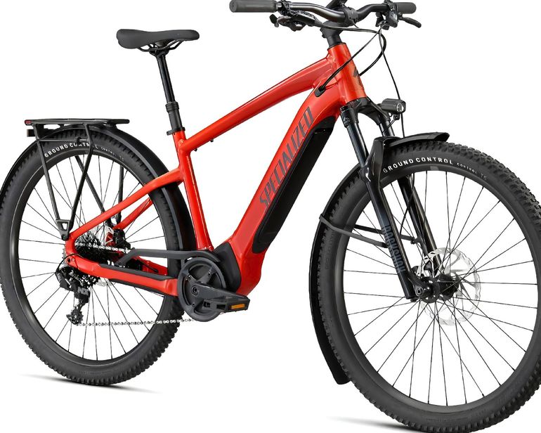 Used Specialized Turbo Vado SL 5.0 Step-Through EQ 2024 2024 Urban, Red — image 1 of 3