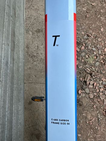 Used CUBE CROSS RACE C:68X TE 2023 2023 Road & Gravel, Bianco — image 8 of 17