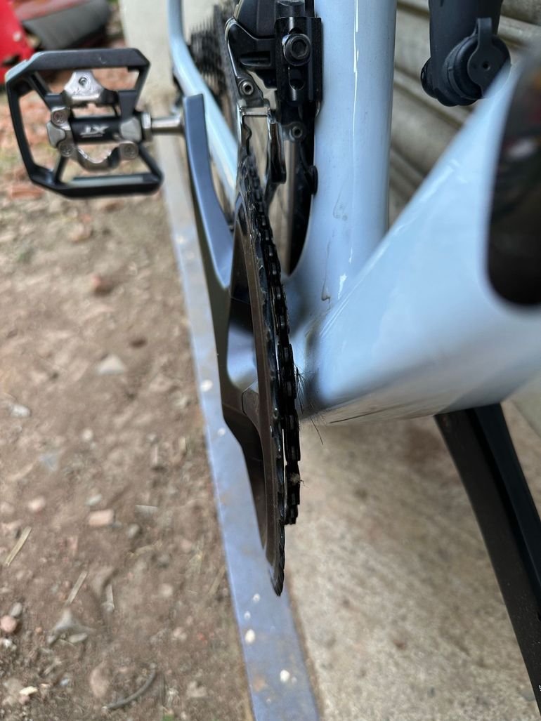 Used CUBE CROSS RACE C:68X TE 2023 2023 Road & Gravel, Bianco — image 11 of 17