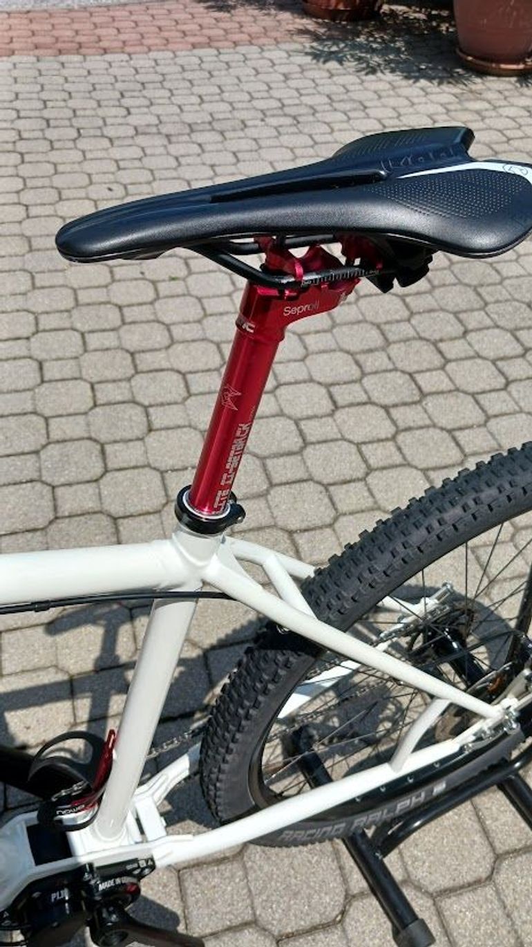 Used Patria Patria Trail Pinion P1.18 Handgelöteter Custom-Traum 2017 Mountainbike, Weiß, 27,5 (650B) — image 13 of 29