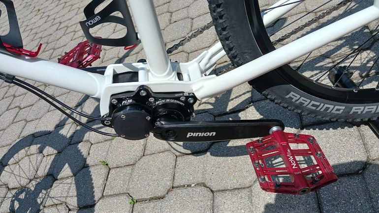 Used Patria Patria Trail Pinion P1.18 Handgelöteter Custom-Traum 2017 Mountainbike, Weiß, 27,5 (650B) — image 10 of 29