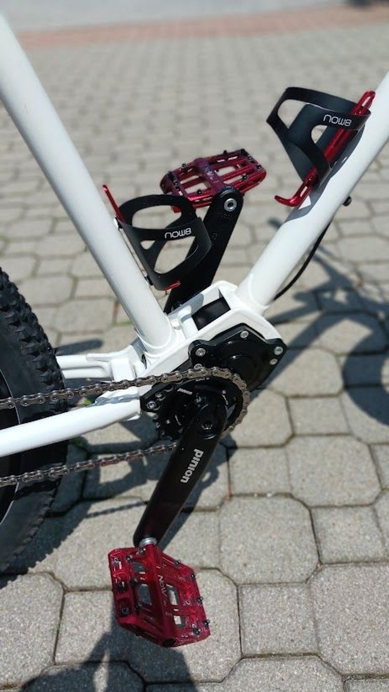 Used Patria Patria Trail Pinion P1.18 Handgelöteter Custom-Traum 2017 Mountainbike, Weiß, 27,5 (650B) — image 12 of 29